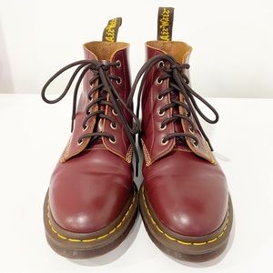 Dr. Martens Oxblood 101 Vintage ARC 6 Eye Boot M 8 W 9 UK 7